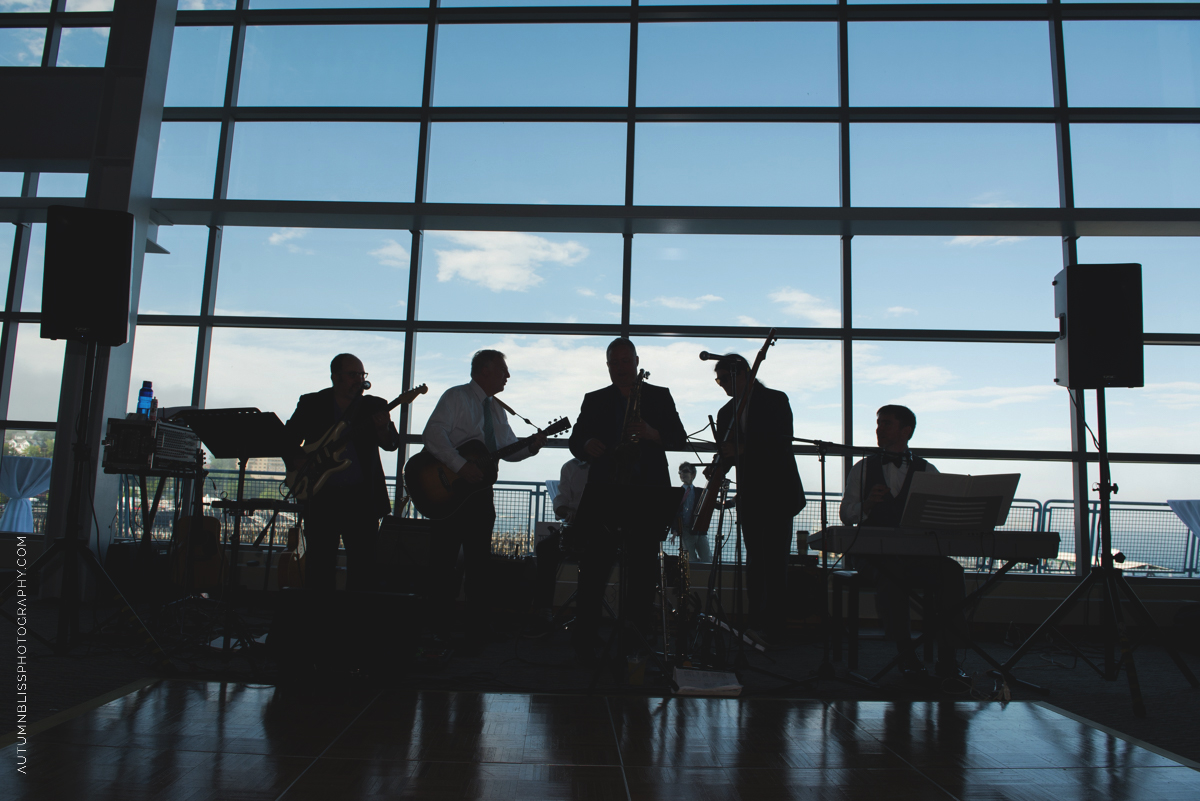 silhouette-of-band-at-ocean-gateway-portland-maine