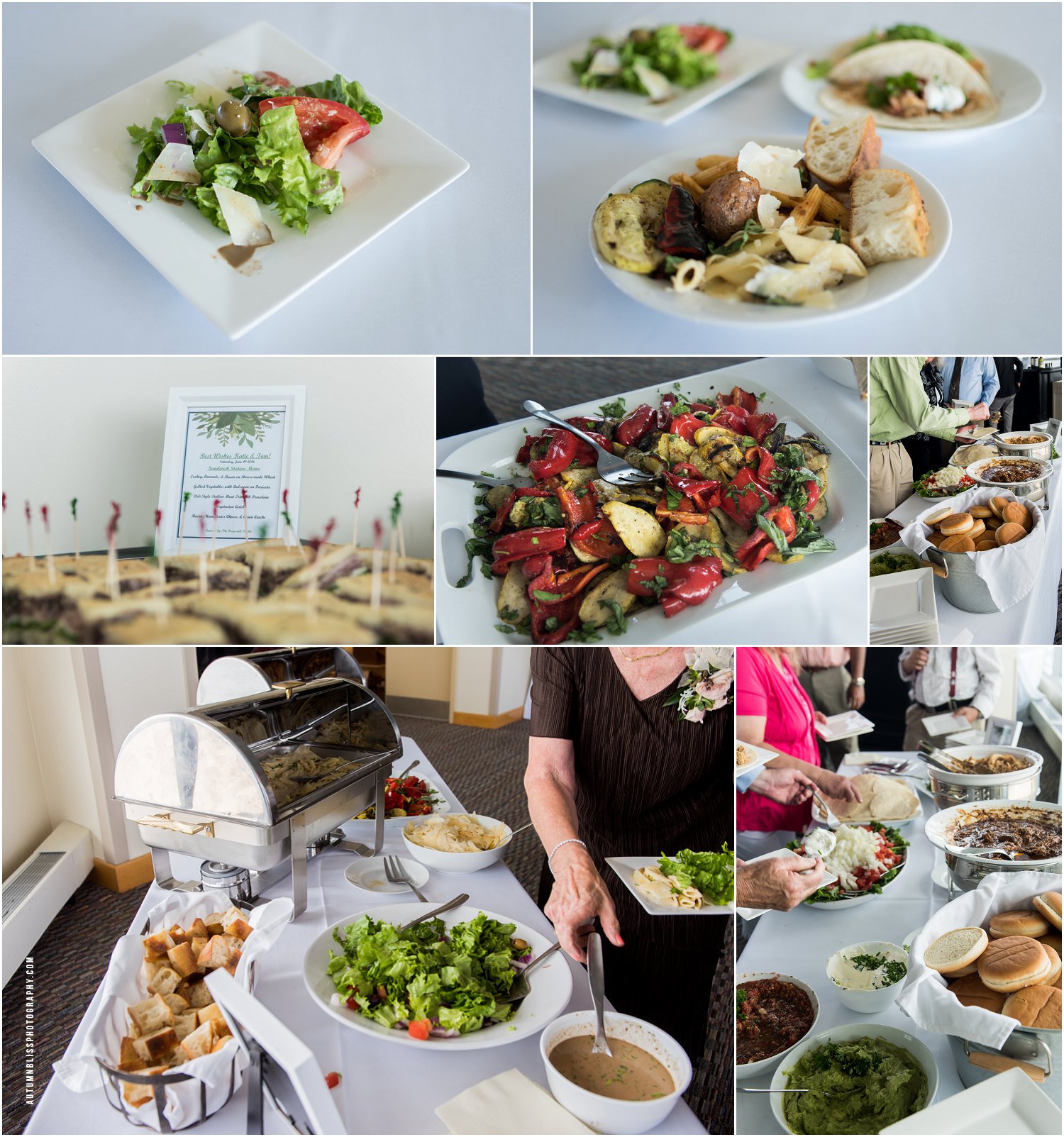 wedding-buffet-collage