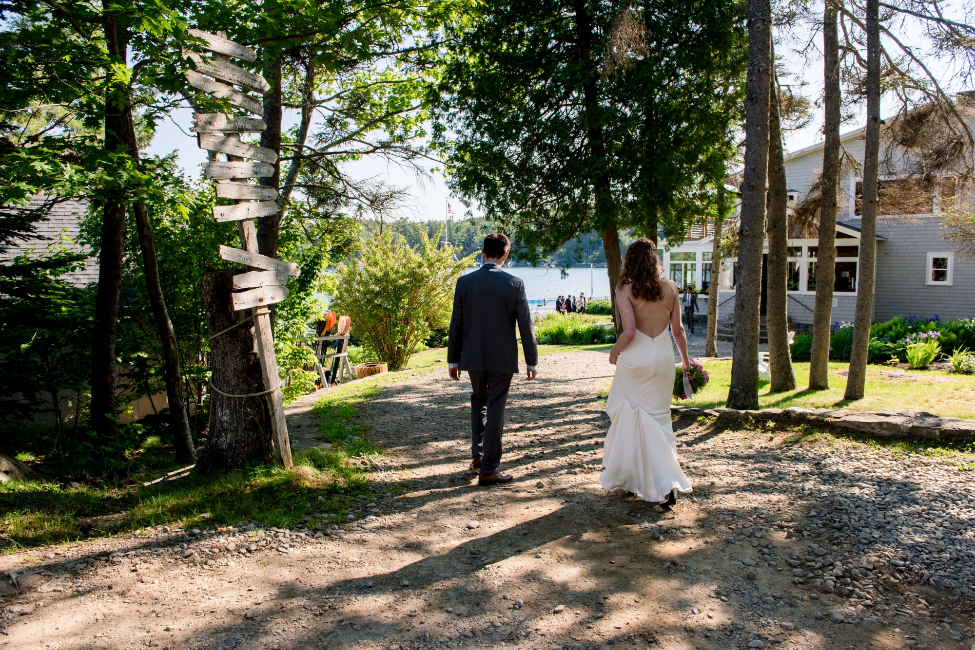 Linekin Bay Resort Wedding in Boothbay Harbor Maine: Lesley + Ray